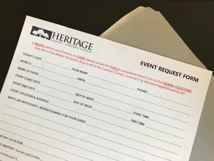 Read more about the article Event Request Form